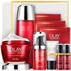 Olay Olay Fresh Essence Firming Gift Set 6pcs Red Bottle Cream 50gLiquid Water 150ml Cleanser 120g Eye Cream 15ml Mask 2pcs