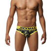 JOCKMAIL Mens Underwear Low-Waist Polyamide Print Mens Briefs Spacecraft Pattern Comfortable Fresh Briefs
