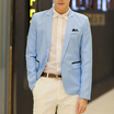 Mens Fashion Blazer Casual Suit Slim Fit Jacket Wedding Dress