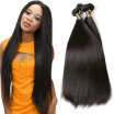 YAVIDA Hair Straight 4 Bundles Peruvian Straight Hair Unprocessed Virgin Peruvian Hair Cheap Human Hair Weave Full Head