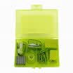 Ovied office officedepot mini stationery set stapler punch tape pencil sharpener rubber paper clip staples yellow green DSS129-Y