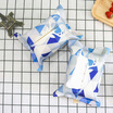 Yuanyuan Nordic style deer head fabric paper towel set small paper car charter tissue box blue gray