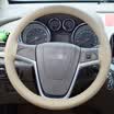 xinjian hand sewing car steering wheel cover four seasons breathable non-slip universal handle beige hand sewing 01