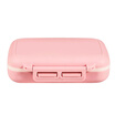 Vilscijon Pillbox Portable Weekly Pill Box Carrying Separate Pill Box Dispensing Box Sealing Mini Pill Six Box Pink 8225