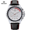 Megir Mens Watches Top Brand Luxury Quartz Watch Men Fashion Casual Luminous Waterproof Clock Relogio Masculino