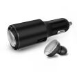 V1 Wireless Bluetooth Car Earphone Bluetooth Handfree Call Headset&Car Charger 2 in 1 headphone