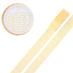 Kinbor hand book&paper tape 15mm7m hand book sticker color decorative tape ripple · Ruozhu DTB64232-1