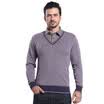 Antarctic people Nanjiren N073C50521 thermal underwear men&39s business casual shirt collar men&39s plus velvet thick heat storage single shirt fashion wear male navy blue L