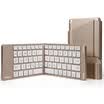 VW BOW HB022A Foldable Wireless Bluetooth Keyboard Gold