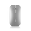 Blackjazz AJAZZ I25t dual-mode mouse bluetooth wireless mouse silent mute silver white tablet macbook apple office business mouse