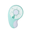 TOMNEW USB Pocket Handheld Mini Fan Portable Rechargeable 800mAh 2 Speeds Fan Blow Dry Eyelashes Quickly Travel Outdoor Office