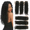 YAVIDA Hair 3 Bundles Brazilian Virgin Hair Cheap Brazilian Deep Wave Brazilian Hair