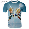 Summer New Mens Fashion Anime T-shirt Seven Dragon Ball Print Cosplay Casual T-Shirt US SizeS XXXXL
