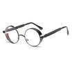Round Metal Sunglasses Steampunk Men Women Fashion Glasses Brand Designer Unisex Retro Vintage Round Sunglasses UV400