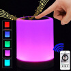 Wireless Bluetooth Speaker Stereo Sound Colorful Touch LED Light Lamp Music Player LED Lamp Bluetooth Speaker with USB TF FM