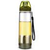 Green beads lvzhu 600ml couples portable leak-proof travel sports filter plastic cups PC508 dark green