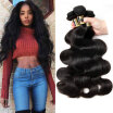 YAVIDA Hair Peruvian Virgin Hair Body Wave 3 Bundles 7A Grade Unprocessed Virgin Human Hair Puruvian Hair Bundles Human Hair Exten