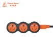 Baoer Xingke new national standard anti-swing fall not bad socket for engineering household outdoor peripheral power line black with orange 5 meters 3PS-MC00002 MPSBN3EF0050