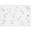 Kinbor handbook book A6 protective cover transparent EVA envelope with hand account book squint eye DTB66106
