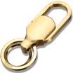 Authentic zobo car keychain copper chrome brushed brushed pick-up key ring car ornaments birthday gift ZB-911 silver