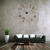 3D Wall Clock Frameless Modern Mirror Metal Large Wall Stickers Clocks Wall Watches Room Home Decorations