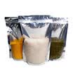 Shan Shi Li SexeMara aluminum foil transparent self-supporting food Ziplock bag sealed compact bag snack bag waterproof moisture-proof sealed pocket fresh plastic storage bag 1826cm 50
