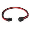 GELID graphics card 6pin extension cable red black 6-pin power cord 40cm length GC6P-PCI-R
