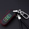 Huashi Baojun 560 key package 730510310 luminous 630 intelligent remote control buckle car key package leather A section three key black red line