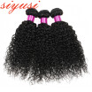 7A Brazilian Curly Virgin Hair 3PcsLot Deep Culry Human Hair Weave Cheap unprocessed 100 Human Hair 8-28