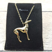 New Italian Greyhound Necklace Trendy Style Spanish Grey Hound Whippet Pendant Necklace Women Fashion Pet Dog Jewellery