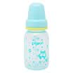 Pigeon standard caliber PP plastic painted bottle 120ml raccoon blue with S pacifier AA166