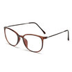 LIKEUS Light weight Oversize Optics Glasses Frame Women Transparent Lens Eyeglass TR90 Metal Eyewear Vintage Spectacles Oculos