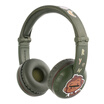 Buddy Style BuddyPhones Play Wireless Bluetooth Children&39s Headset Headset Microphone Specialty Learning English Hearing Headphone Pupil Cute Present Army Green
