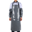 Work Bib Apron Adjustable for Men & women Water&Oil resistant Multipurpose UseCome with 2 pieces of sleeve covers for free