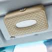 Yicang car tissue box car car paper box sunroof sun visor hanging car chair back headrest napkin paper box beige
