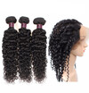 Ishow Malaysian Deep Curly 360 Lace Frontal Closure With 3 Bundles 7A Virgin Human Hair With 1Pc 360 Closure Weave With Baby Hair