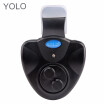 YOLO Electronic Fishing Bite Alarm LED Light Wireless Sound Alert Buzzer Easy to Use Great Sensitivity Loud Sound Bright LED Light