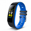 Ai Wei iwown i6HR-C smart color heart rate bracelet sports waterproof fitness step counter Bluetooth oppo Andrews ios men&women wave blue
