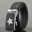 Male Genuine Leather Belt Men Cowskin Leather Belt Automatic Buckle Fashion Designer High Quality MenS Belts
