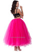 High Quality 3 Layers 100cm Summer Long Tulle Skirt Fashion Pleated TUTU Skirts Womens Lolita Petticoat Bridesmaids