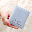 Candy Color Buckle Student Scrub Multi-Card Paragraph Wallet Bag Simple Women Short Wallet