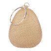 Fawziya Oval Shape Evening Clutches For Wedding And Party Clutch With Handle Purses For Women