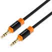 PowerSync 35-KRMM50 35MM Gold-plated connector Stereo Aux audio cable male to female 5m