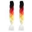 2T 3T Jumbo Braids Hairstyles Hair For Russian Women Colors Synthetic Braiding Hair
