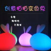 Tropical Forest Mid-Autumn Festival Gifts Family Bunny Pats Lights Valentines Day Gifts Girlfriends Birthday Gifts Girls Boys Children Personality Novelty Special Decompression Practical Gifts