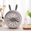 Courtesy for a long time liyi99 Meng pet fan gray rabbit birthday gift girl boys Mid-Autumn Festival gifts creative practical gifts to send his girlfriend boyfriend boyfriend girlfriends family