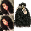 Yavida Hair Brazilian Kinky Curly Virgin Hair 4 Bundles Brazillian Curly Hair Afro Kinky Curly Hair Extensions Curly Weave Human H