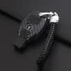 Huashi Mercedes-Benz key case Mercedes-Benz A-class E-class C-class 180 GLA220 GLC300 GLK car key chain cover shell car accessories modification special all-black section -A section