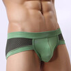 Mens Low-Rise Modal Underpant Soft Silky Breathable Triangle Underwear Brift