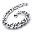 Hplow Men Jewelry Stainless Steel Quality guarantee colorfast helical Lobster-clasps Bracelet